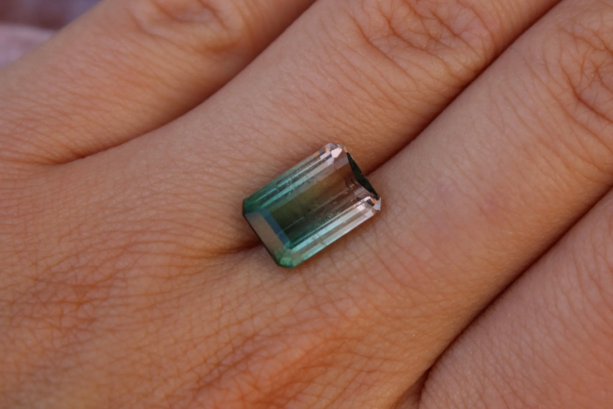 4.38ct Bi Colour Tourmaline