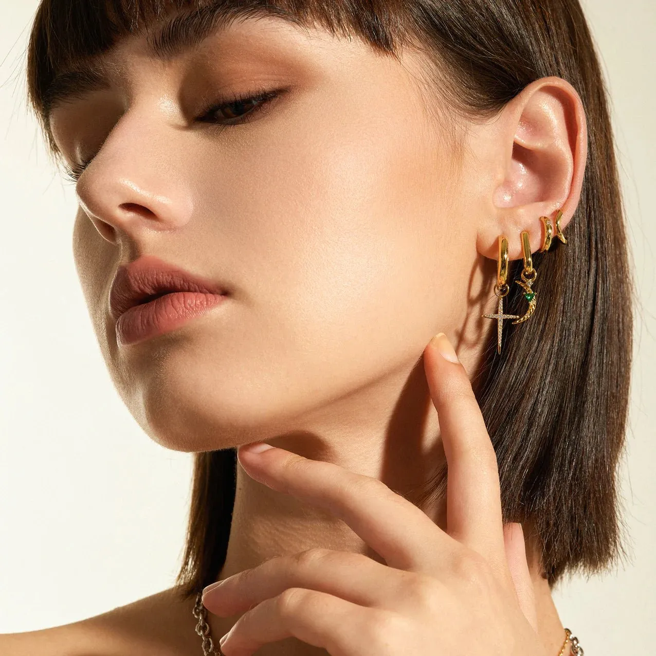 Ania Haie - POP CHARMS Bedel voor Oorbel - Moon Gold