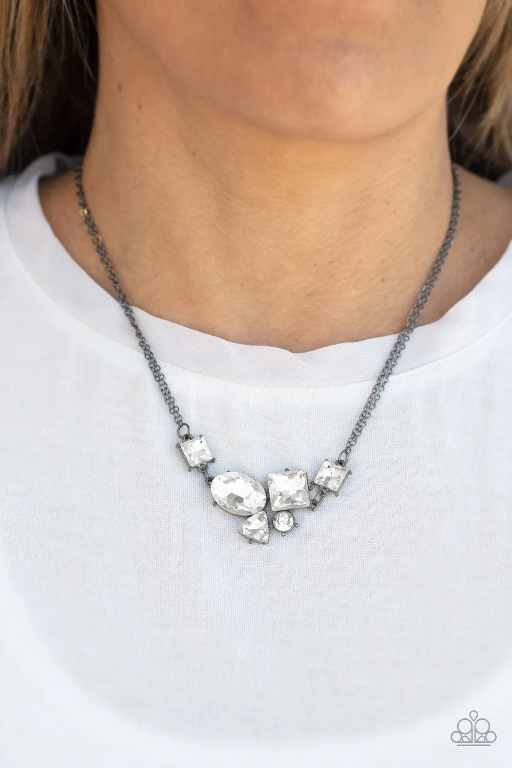 Constellation Collection - Black Necklace - Paparazzi Accessories
