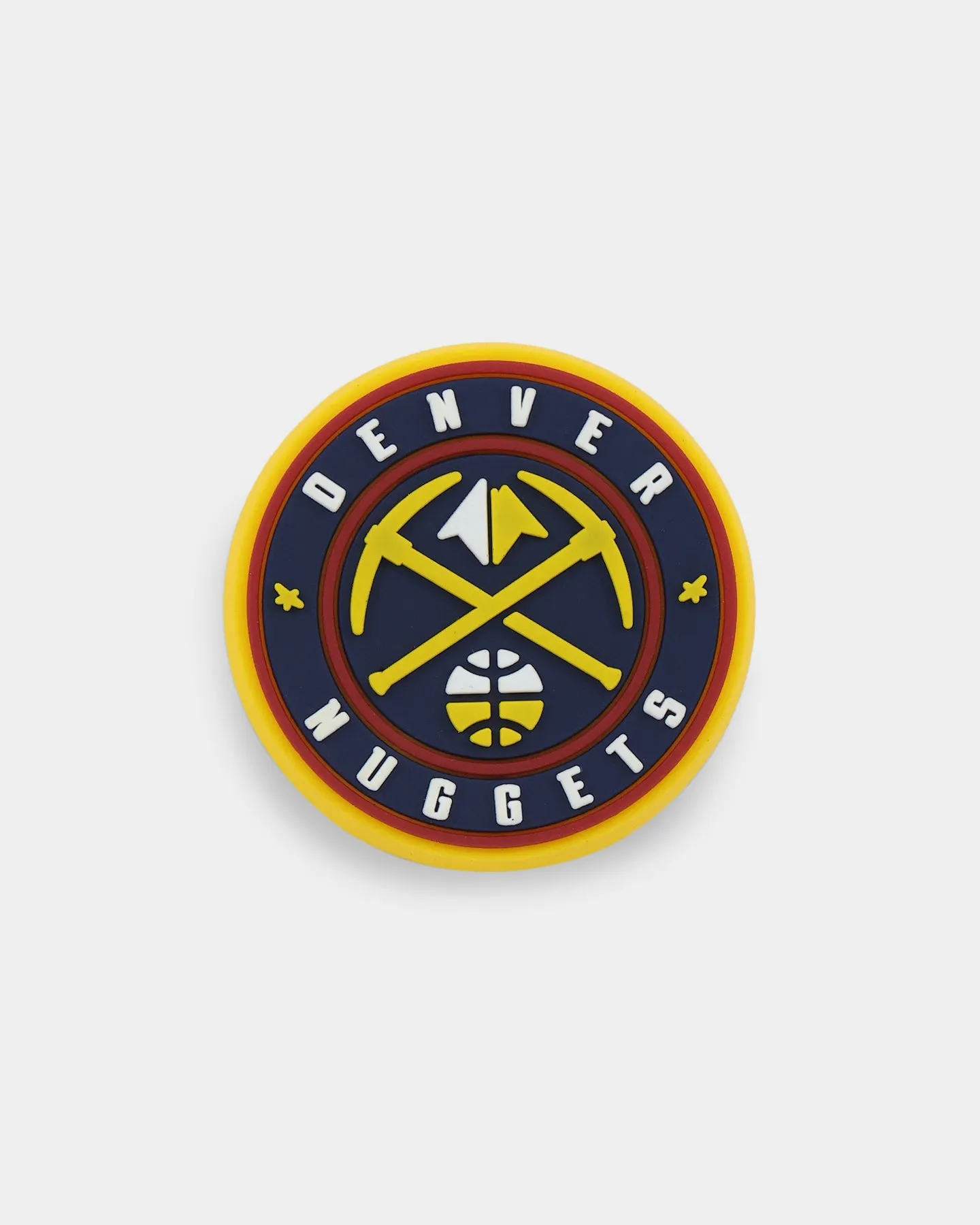 Crocs Denver Nuggets Logo Jibbitz Charm Original Team Colours