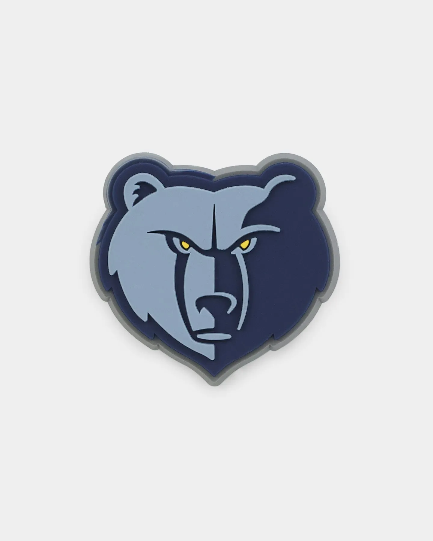 Crocs Memphis Grizzlies Logo Jibbitz Charm Original Team Colours