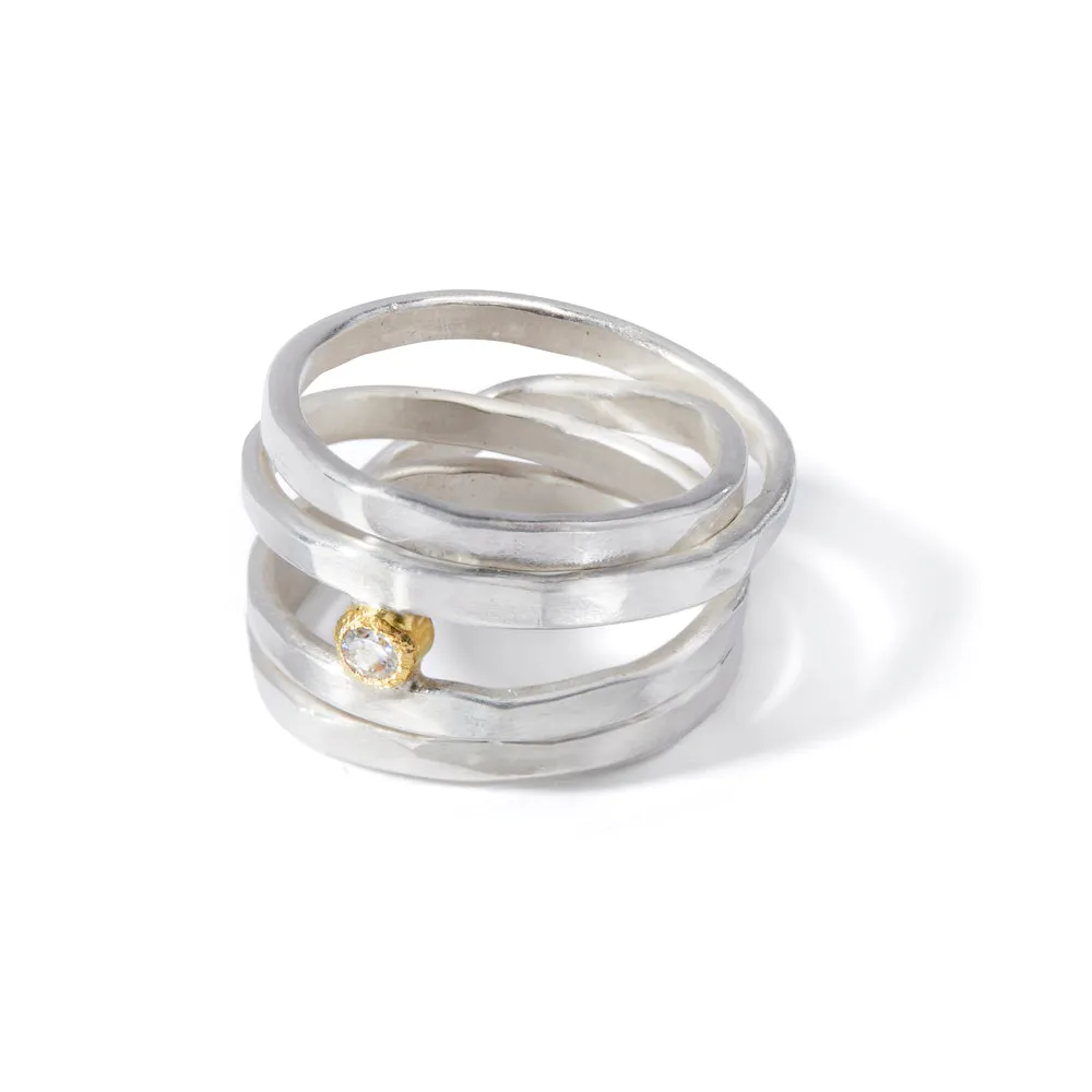 Diamond Saturn Ring