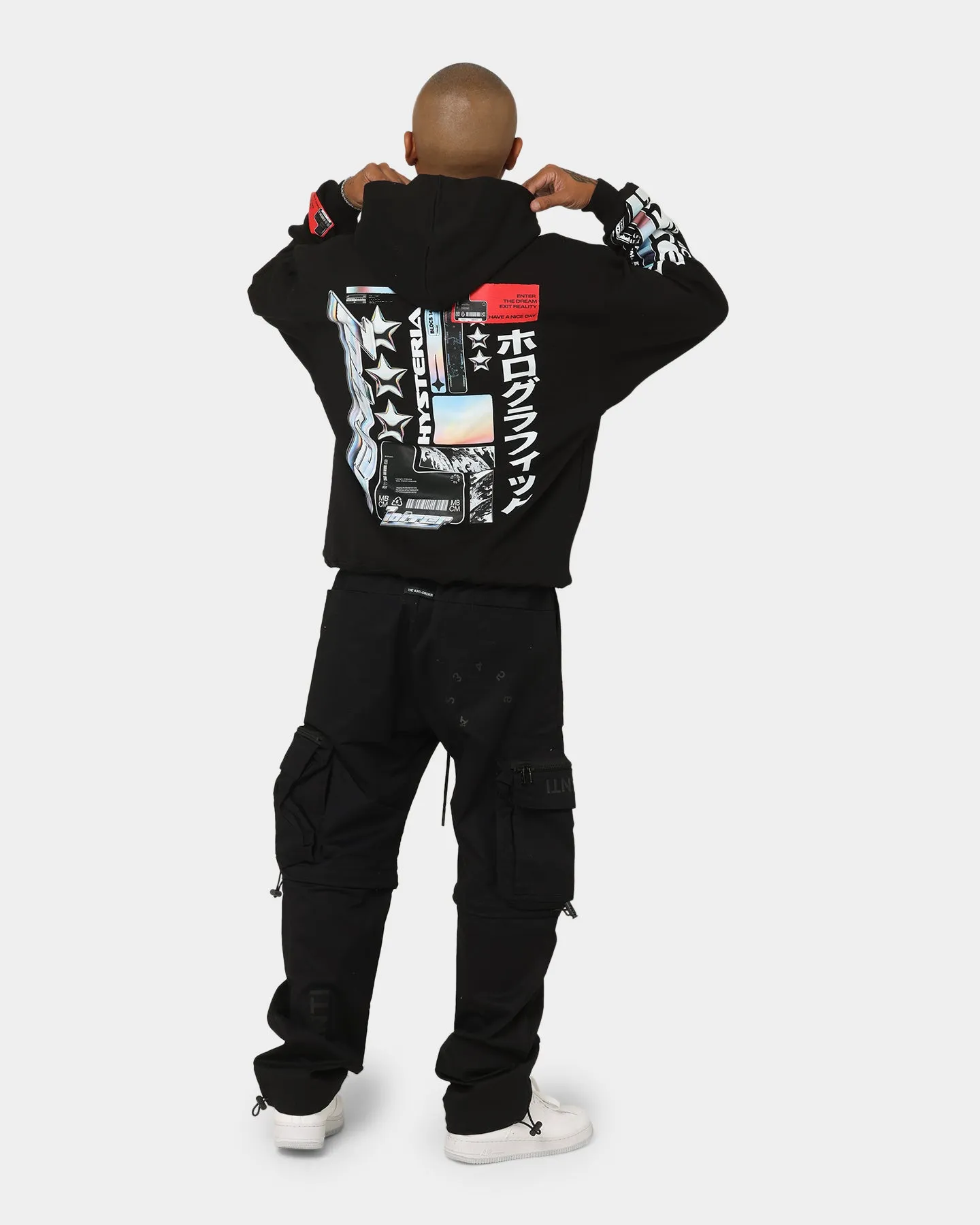 Loiter Constellation Hoodie Black