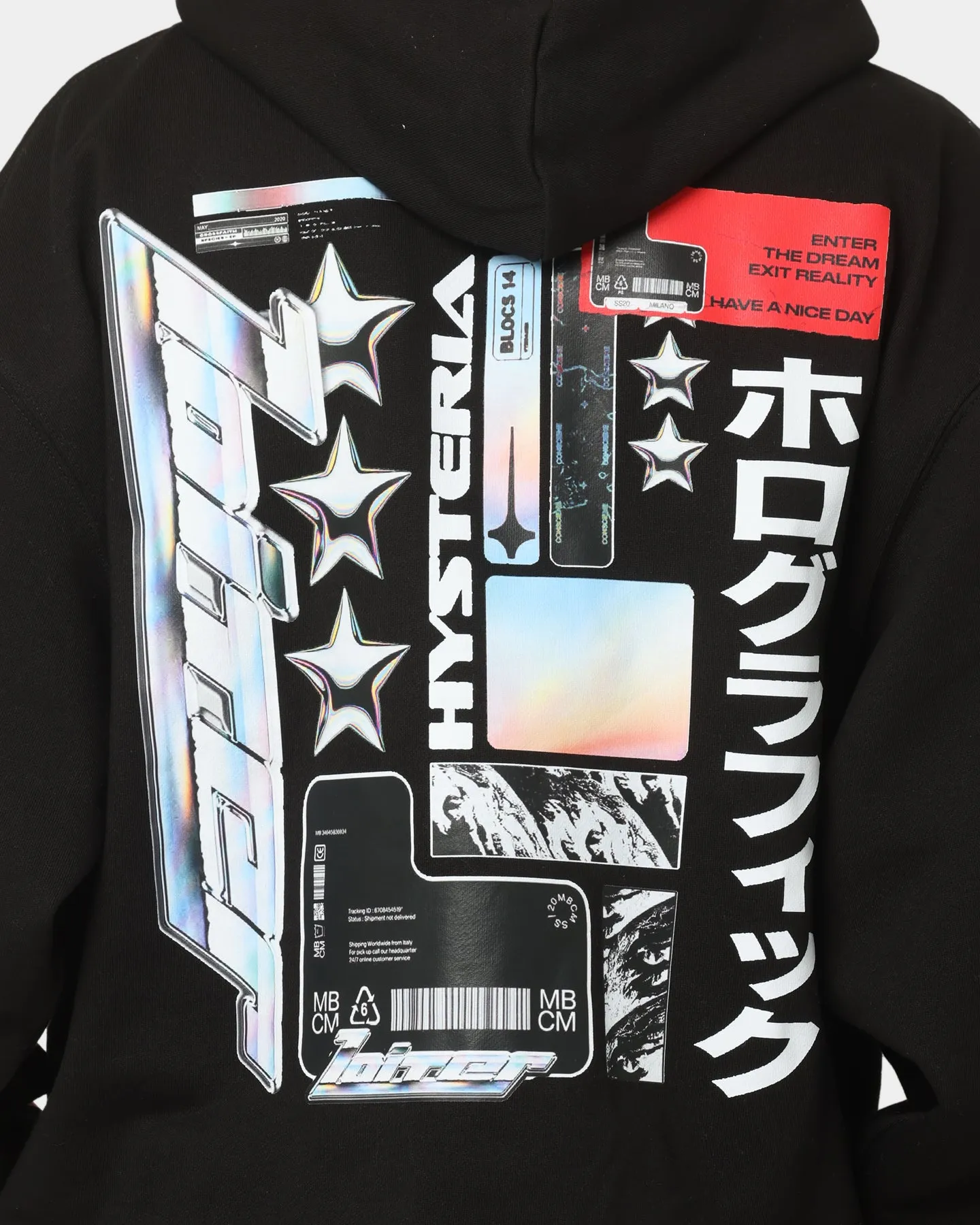 Loiter Constellation Hoodie Black