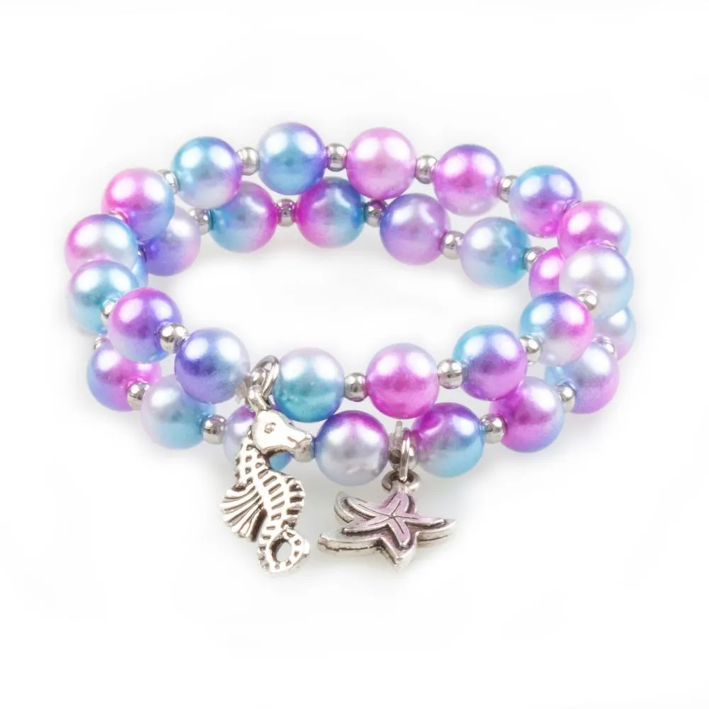 Mermaid Mist Bracelet Set, 2 pc