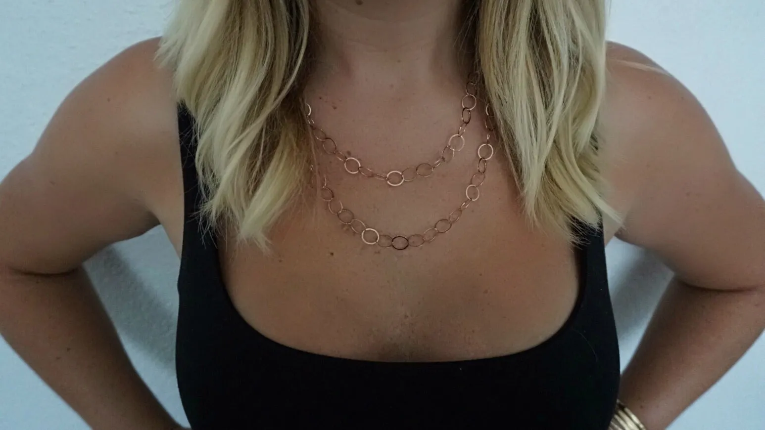 Rose Gold Link Chain Necklaces (Available in All Lengths)