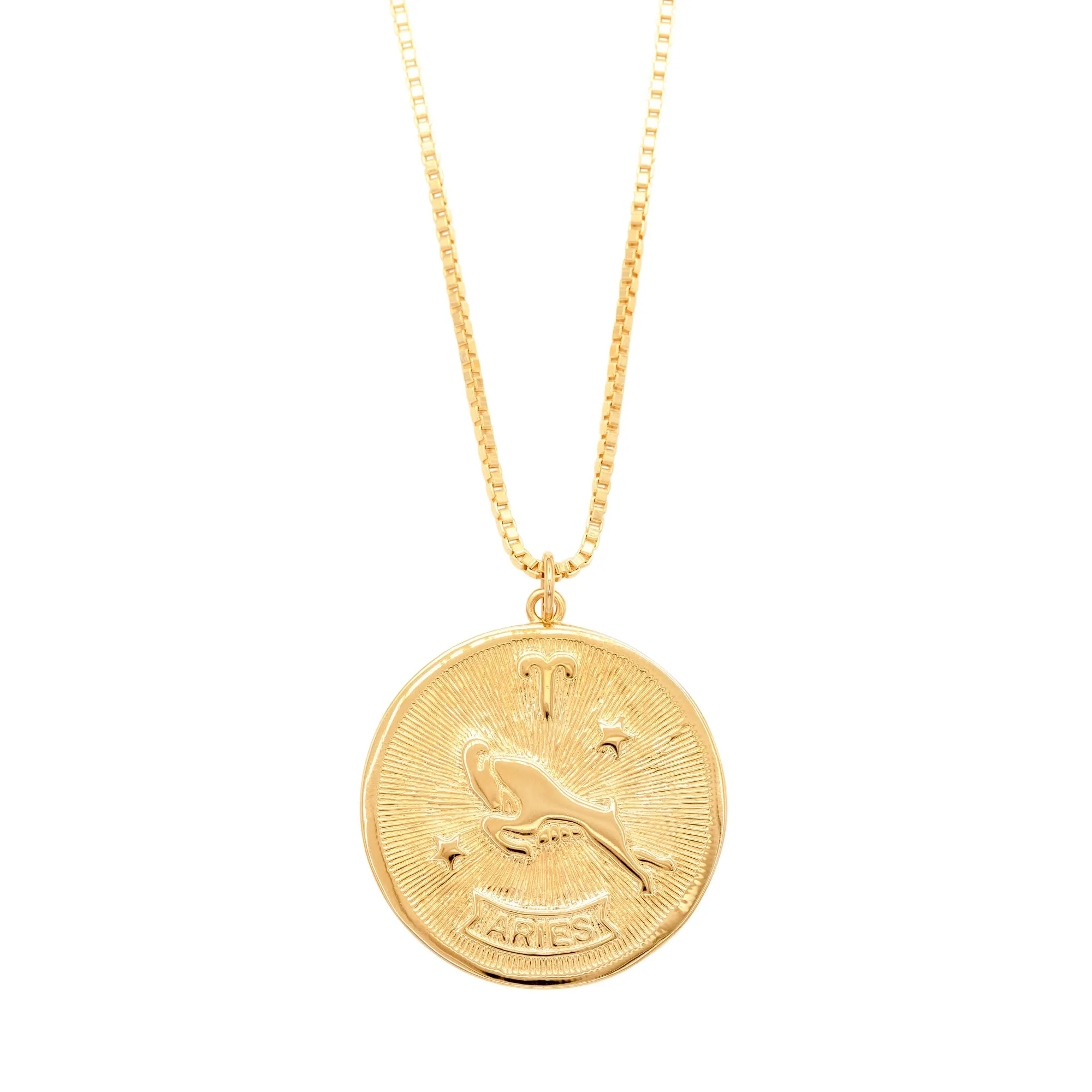 Zodiac Medallion Necklace