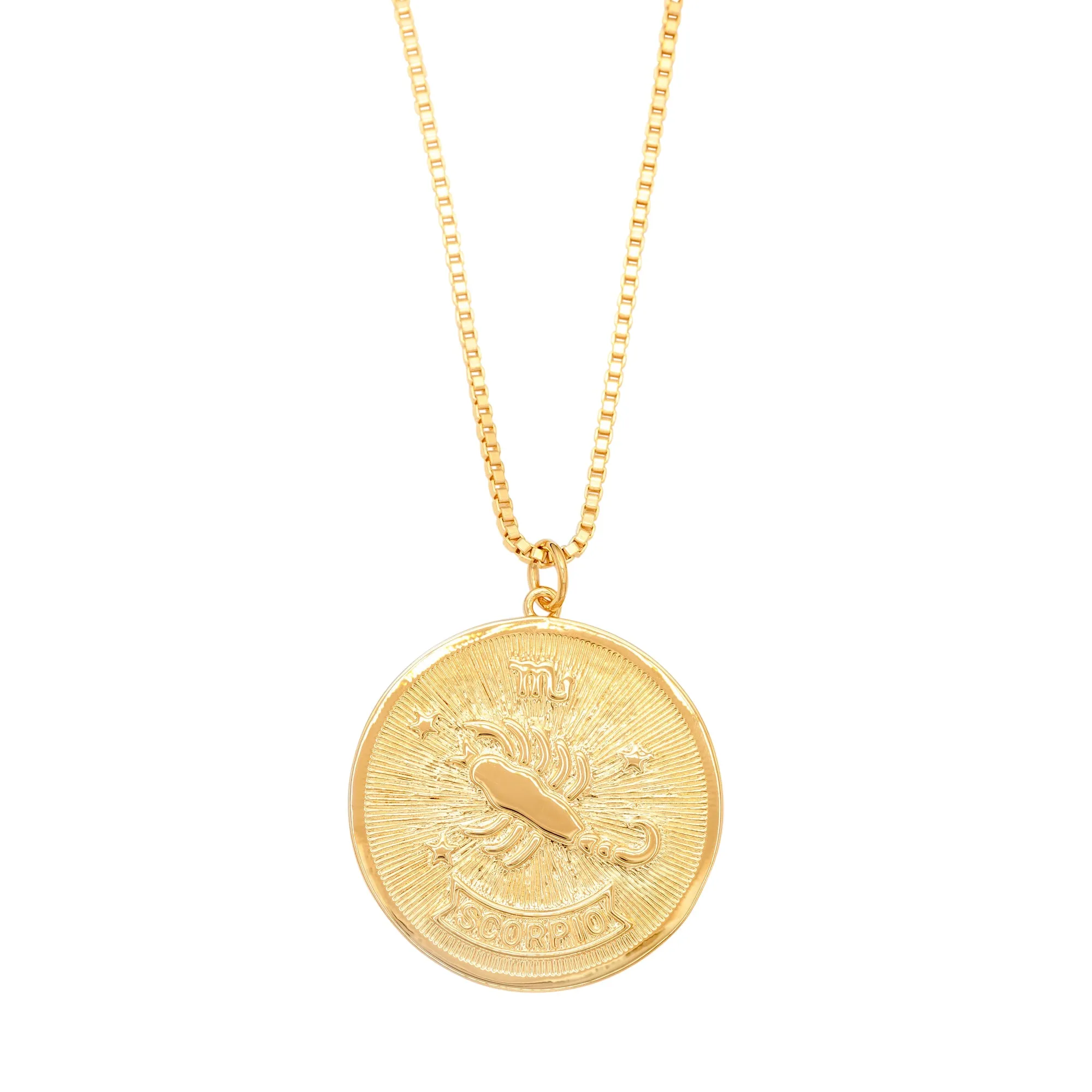 Zodiac Medallion Necklace