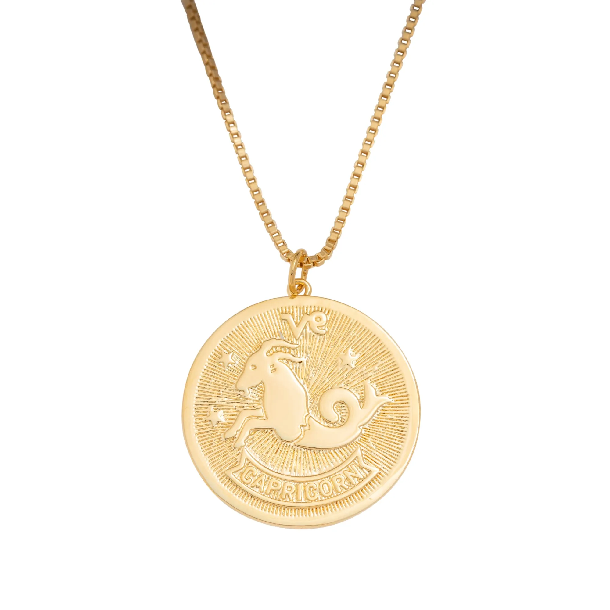Zodiac Medallion Necklace