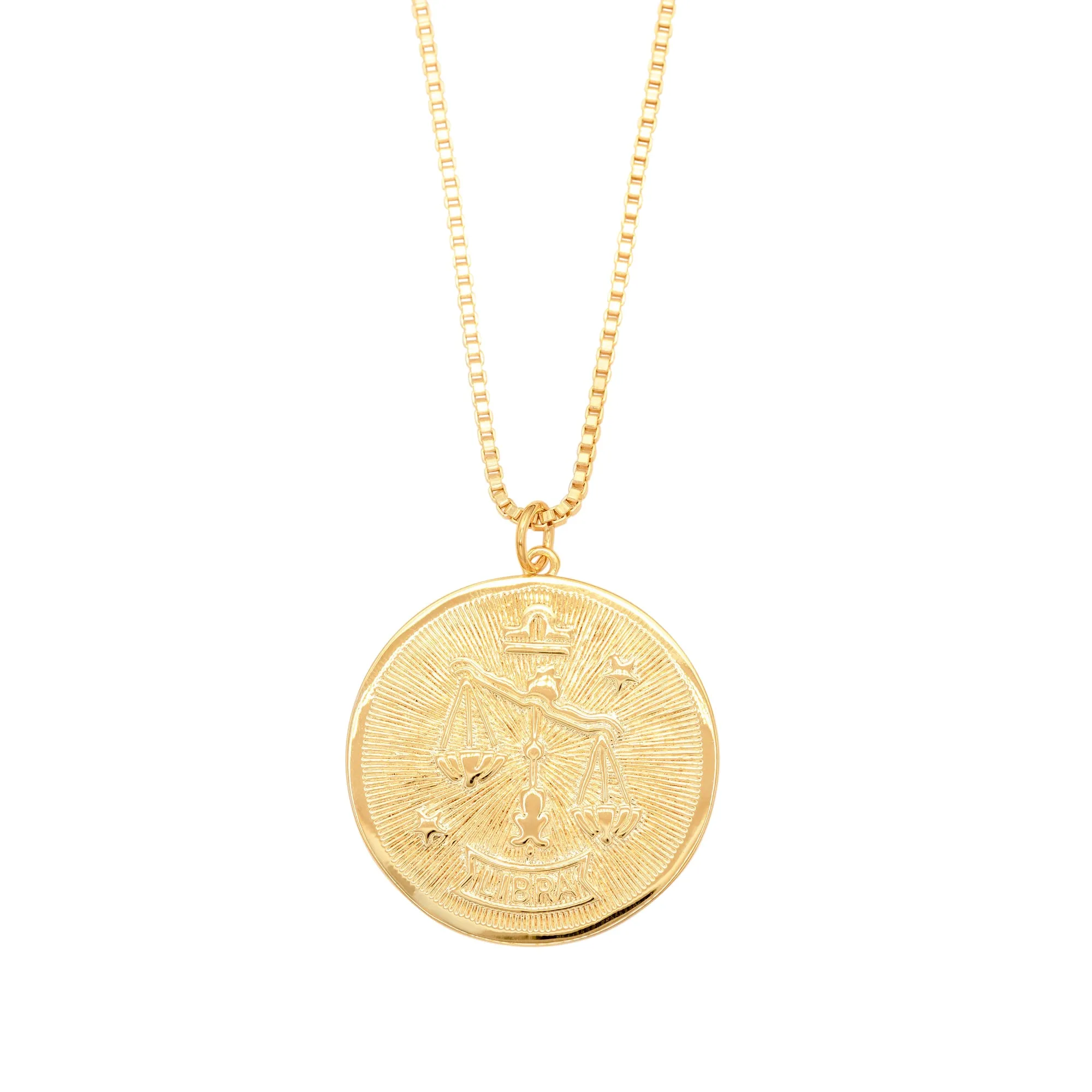 Zodiac Medallion Necklace