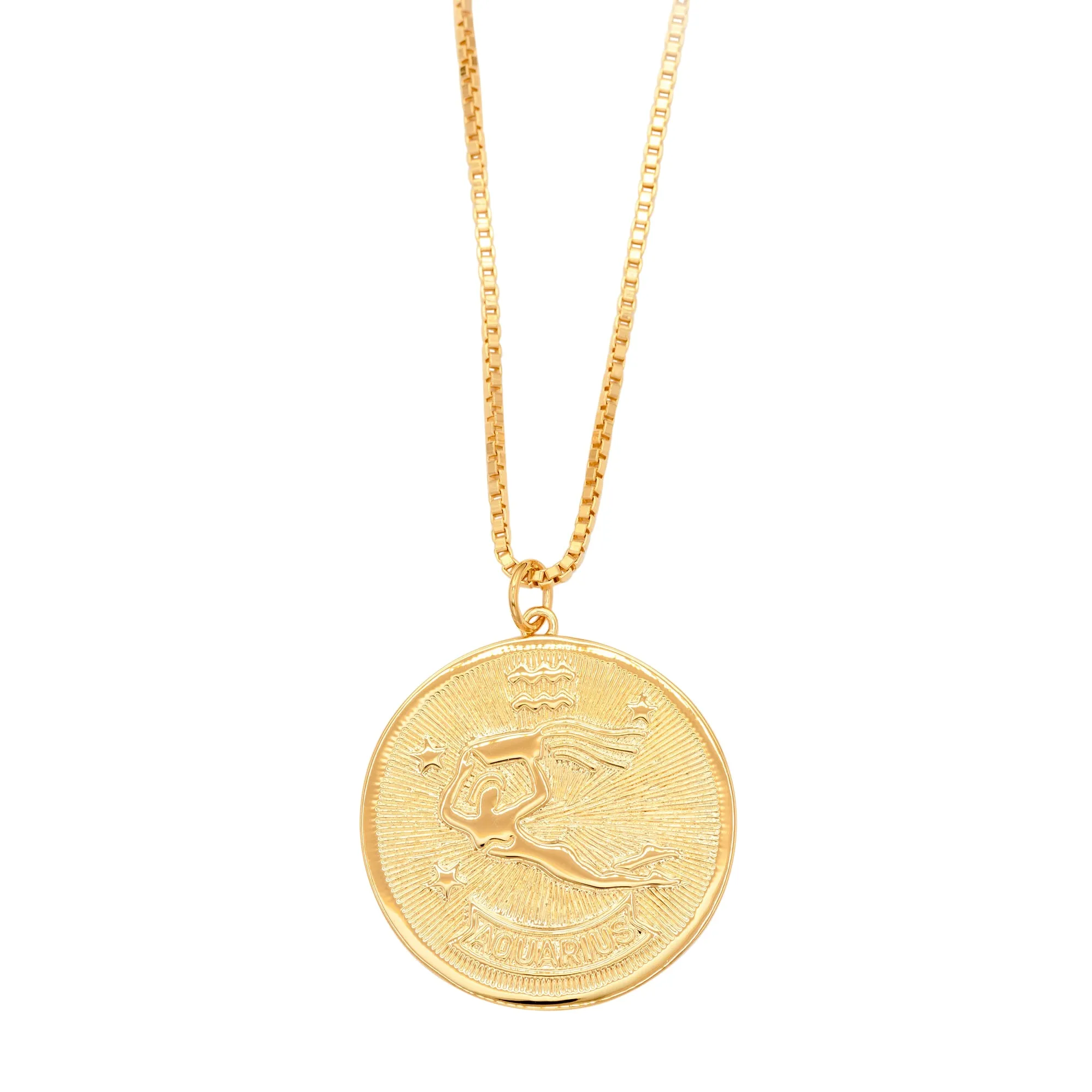 Zodiac Medallion Necklace