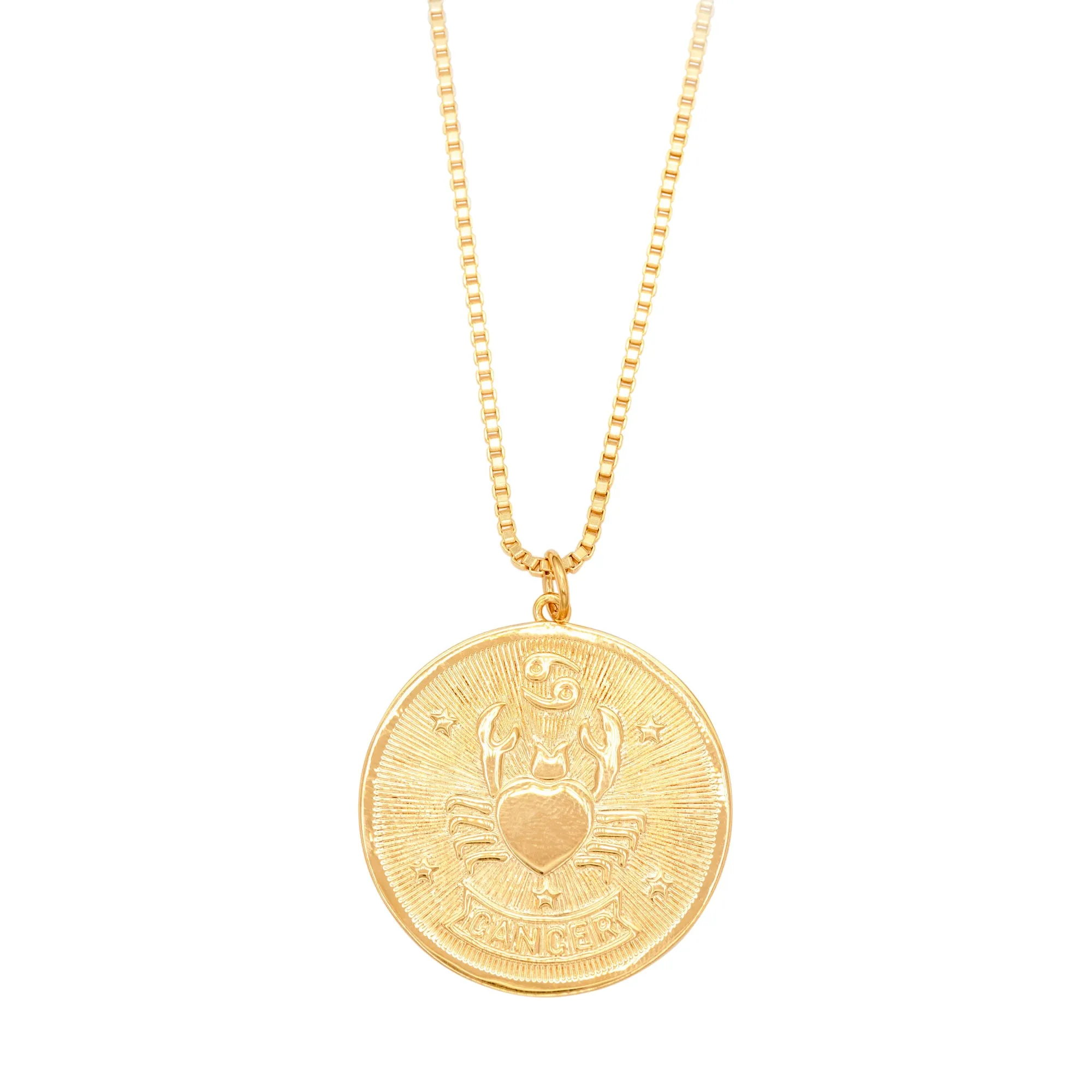 Zodiac Medallion Necklace
