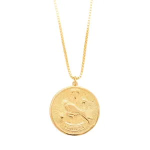 Zodiac Medallion Necklace