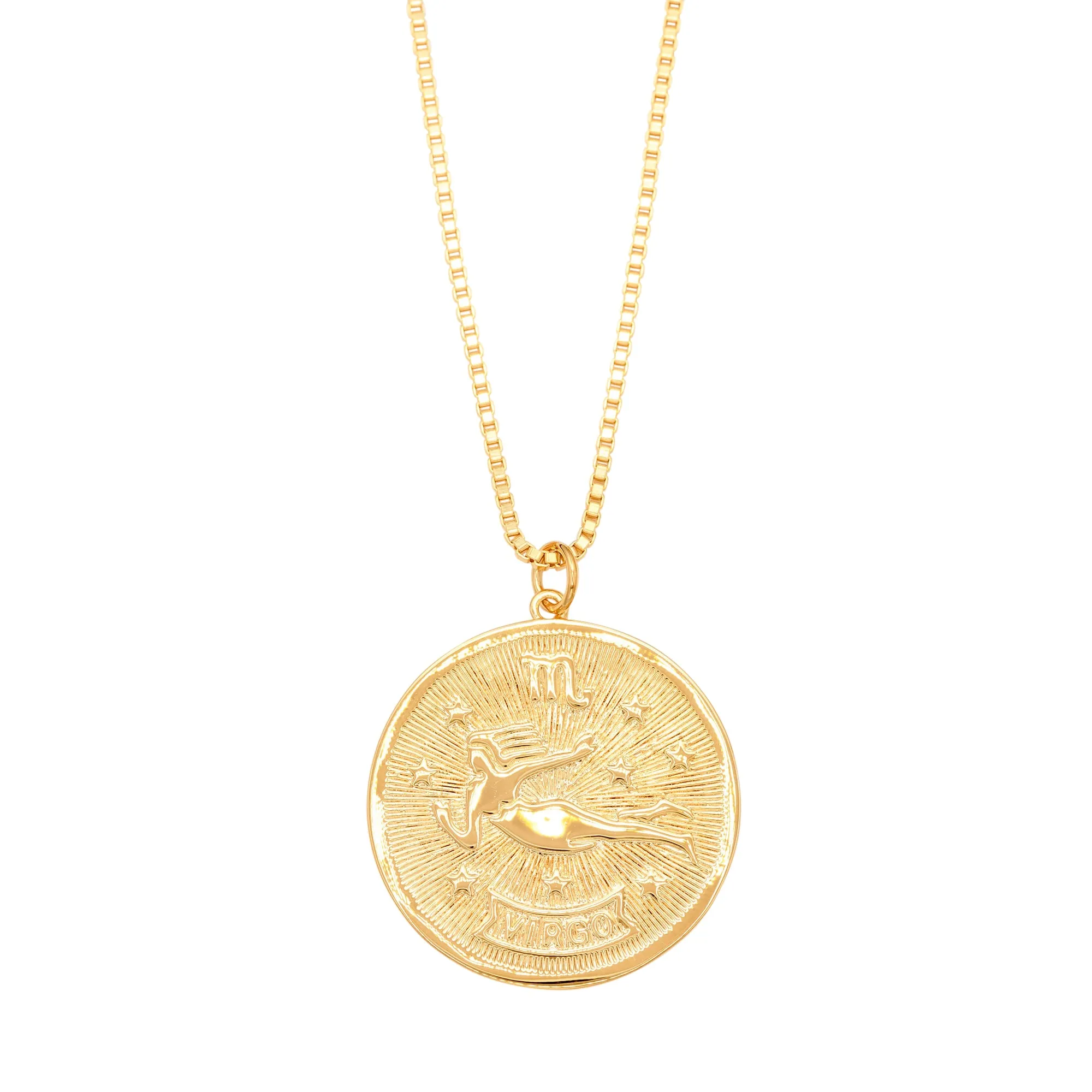 Zodiac Medallion Necklace