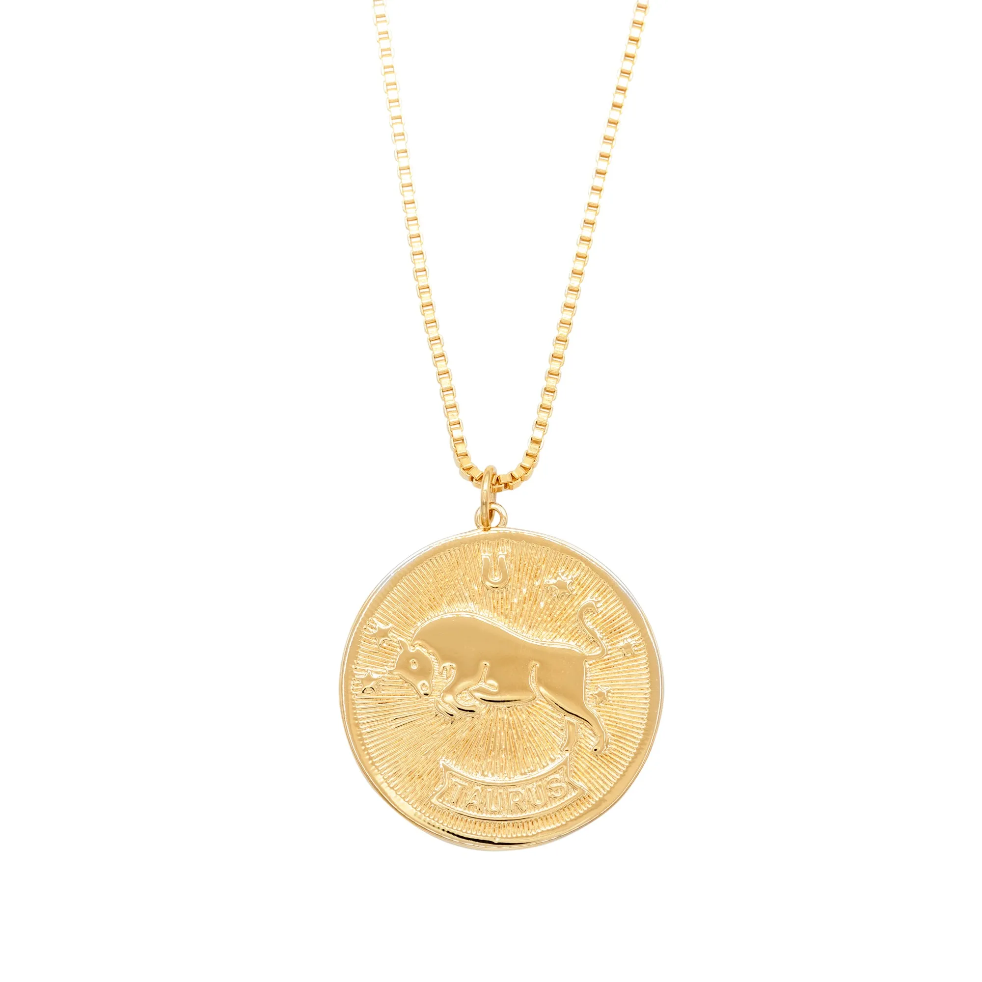 Zodiac Medallion Necklace