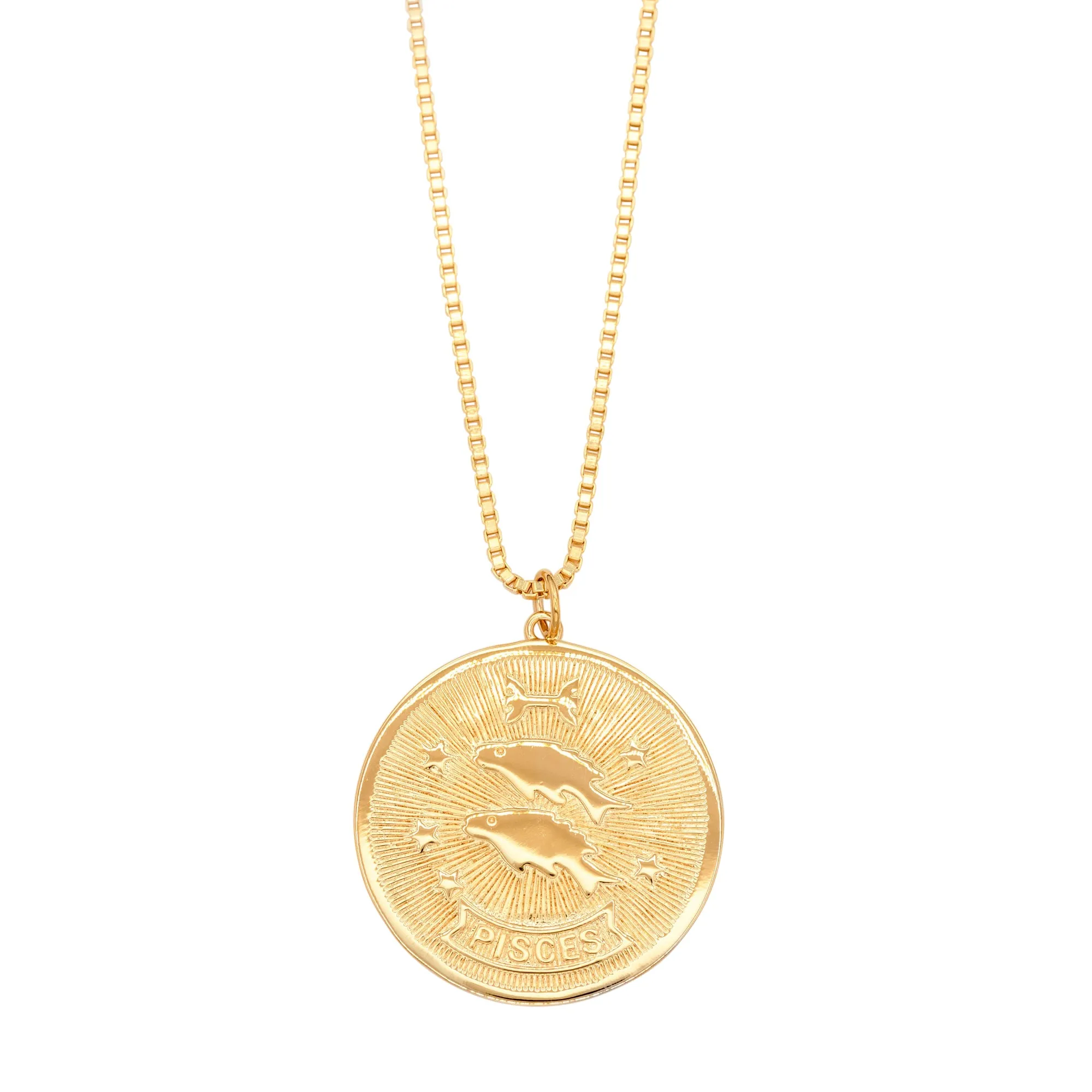 Zodiac Medallion Necklace