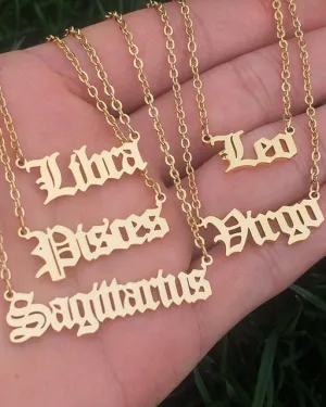 Zodiac Necklace
