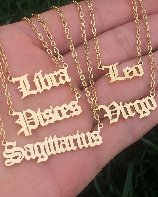 Zodiac Necklace